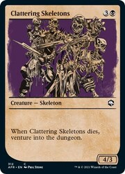 Clattering Skeletons