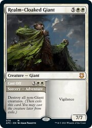 Realm-Cloaked Giant // Cast Off