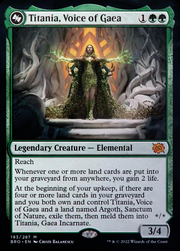 Titania, Voice of Gaea // Titania, Gaea Incarnate