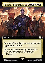 Ruinous Ultimatum