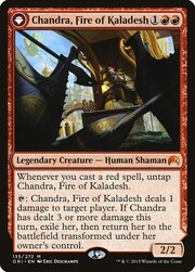 Chandra, Fire of Kaladesh // Chandra, Roaring Flame