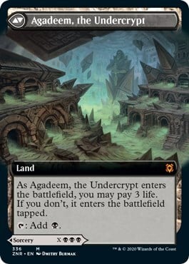 Agadeem's Awakening // Agadeem, the Undercrypt Card Back