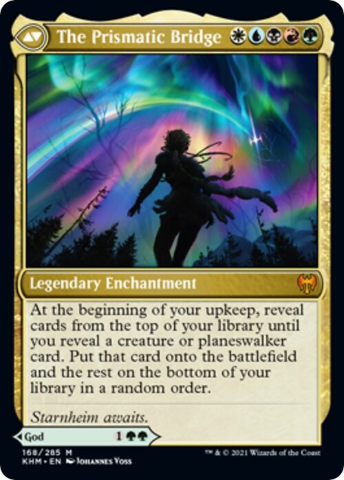 Esika, God of the Tree // The Prismatic Bridge Card Back