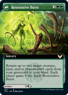 Pestilent Cauldron // Restorative Burst Card Back