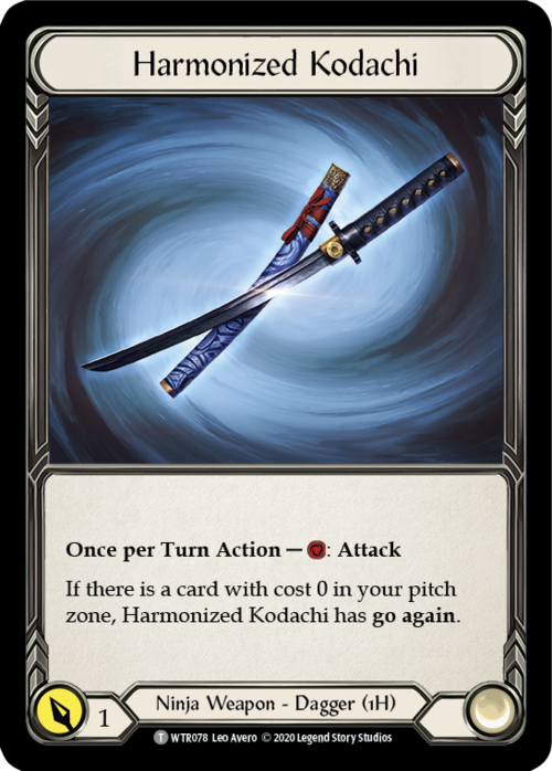 Bravo // Harmonized Kodachi Card Back