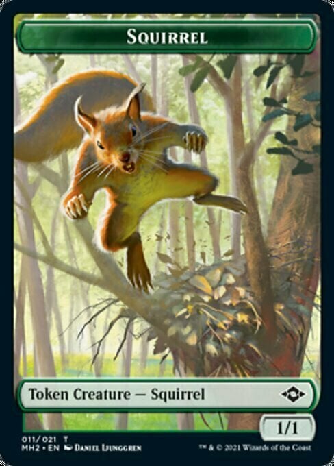 Crab // Squirrel Card Back