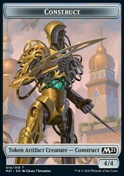 Soldier // Construct Card Back