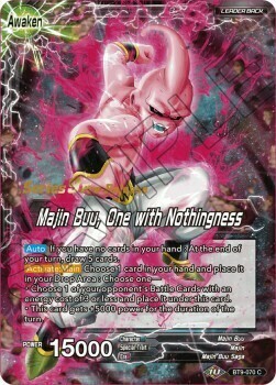 Bibidi // Majin Buu, One with Nothingness Card Back