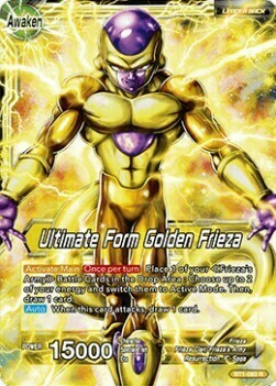 Frieza // Ultimate Form Golden Frieza Card Back