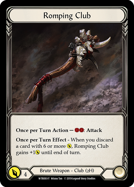 Katsu, the Wanderer // Romping Club Card Back