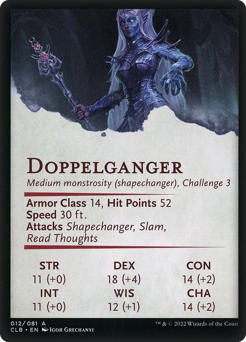 Art Series: Mocking Doppelganger Card Back