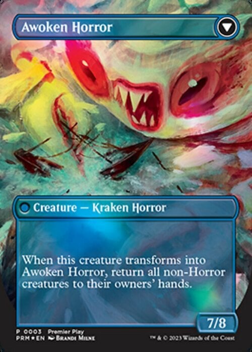 Thing in the Ice // Awoken Horror Card Back