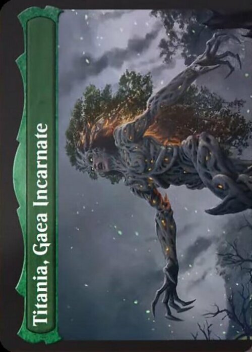 Titania, Voice of Gaea // Titania, Gaea Incarnate Card Back