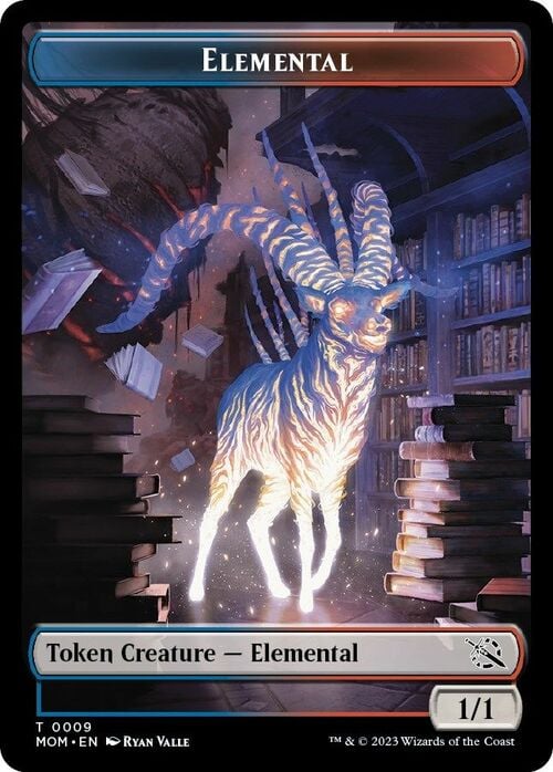 Knight // Elemental Card Back