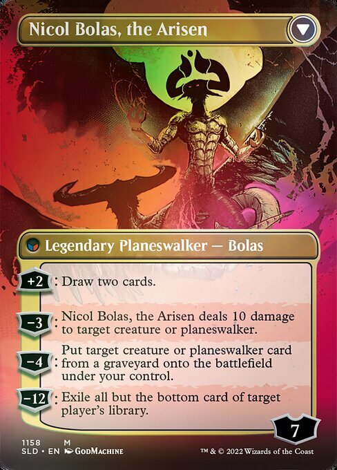 Nicol Bolas, the Ravager // Nicol Bolas, the Arisen Card Back