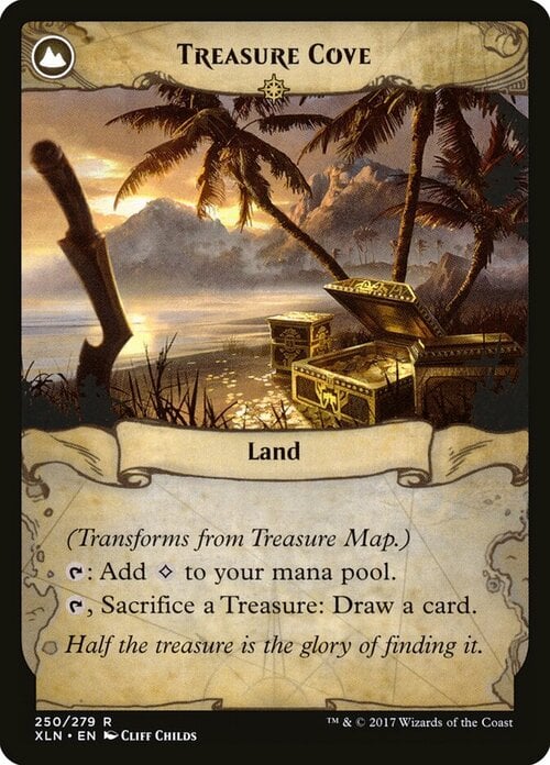 Treasure Map // Treasure Cove Card Back