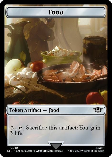 Treasure // Food Card Back