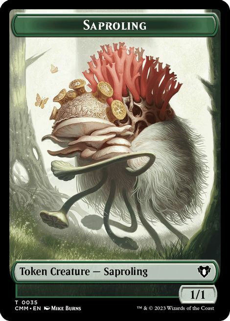 Phyrexian Germ // Saproling Card Back