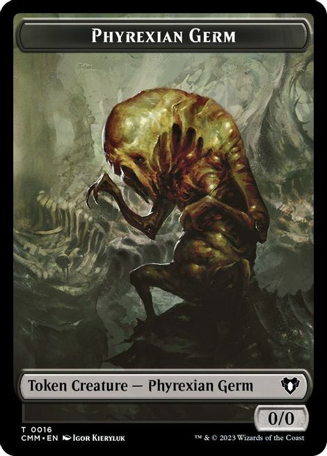 Manifest // Phyrexian Germ Card Back