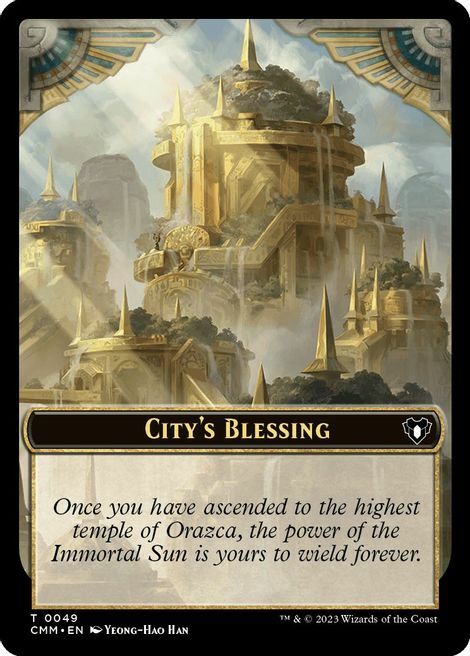 Myr // City's Blessing Card Back