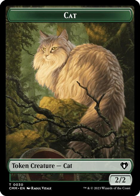 The Monarch // Cat Card Back