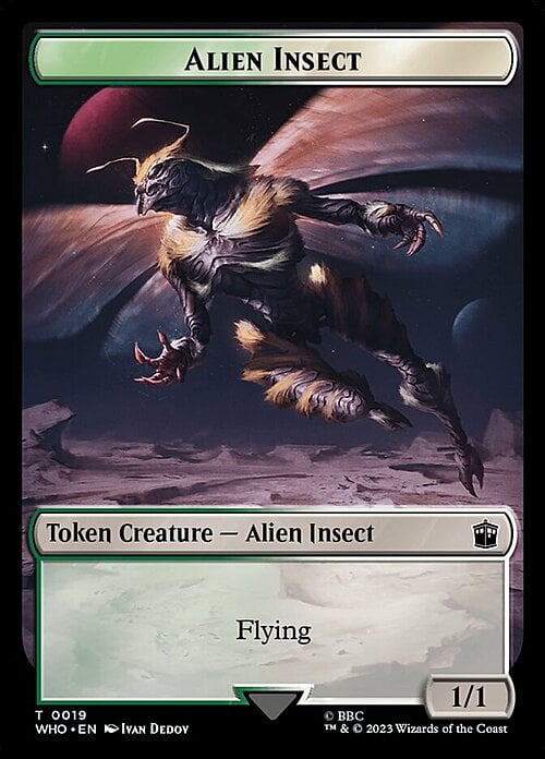 Human Noble // Alien Insect Card Back