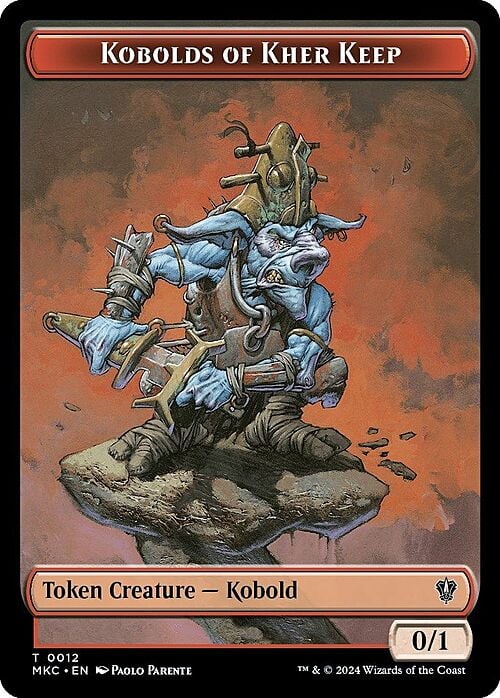 Gold // Kobolds of Kher Keep Card Back