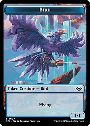 Mercenary // Bird Card Back