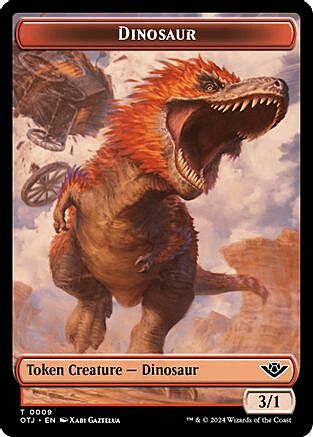 Mercenary // Dinosaur Card Back