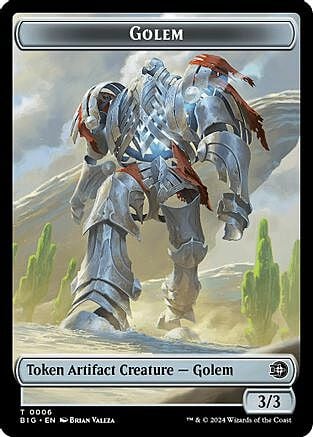 Mercenary // Golem Card Back