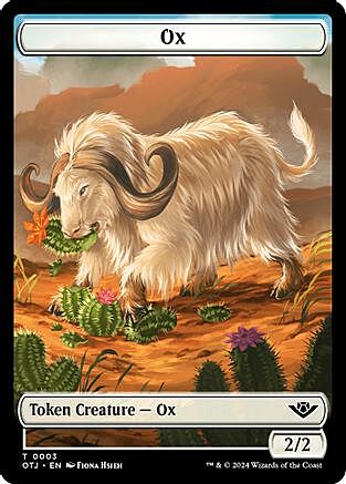 Treasure // Ox Card Back