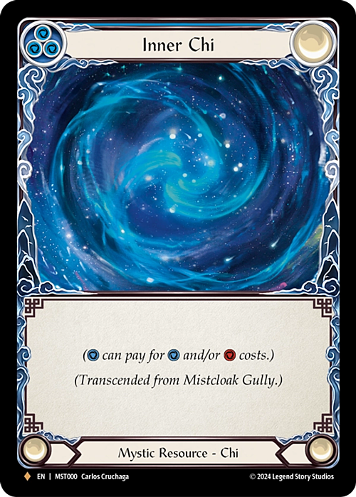 Mistcloak Gully // Inner Chi Card Back