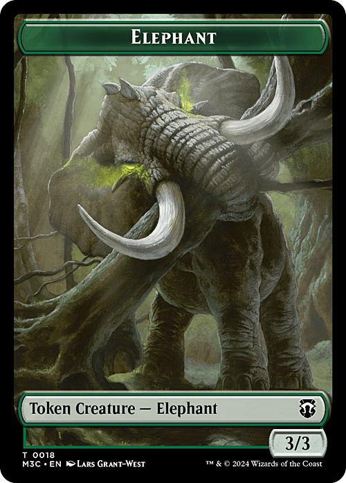 Zombie // Elephant Card Back