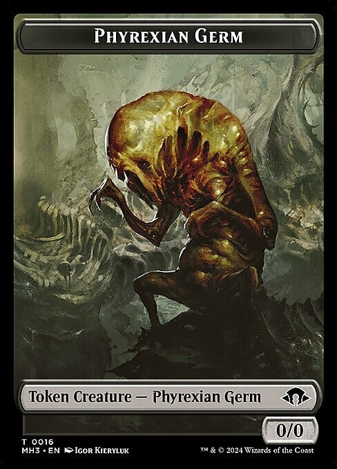 Zombie // Phyrexian Germ Card Back