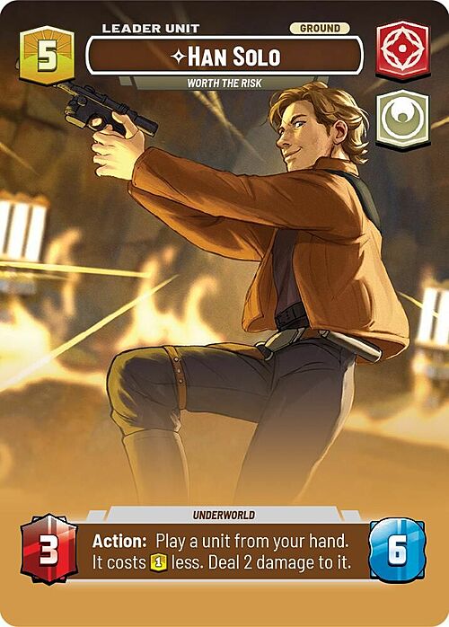 Han Solo - Worth the Risk Card Back