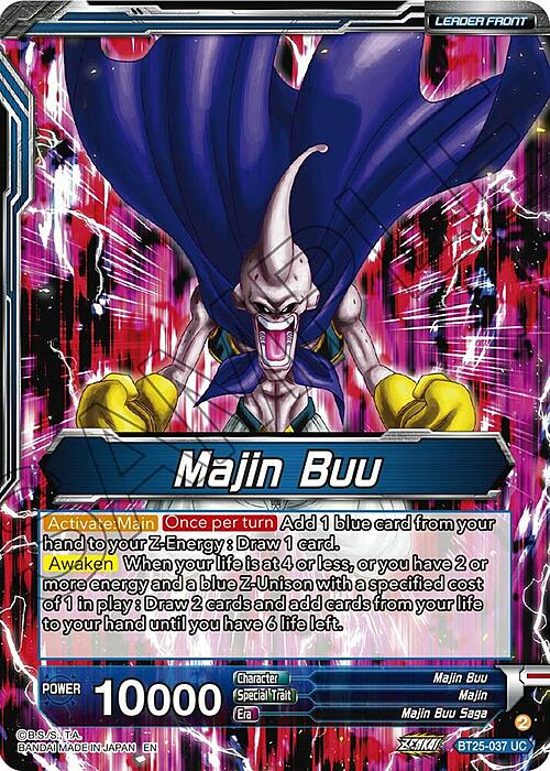 Majin Buu, Shape-Shifter // Majin Buu Card Back