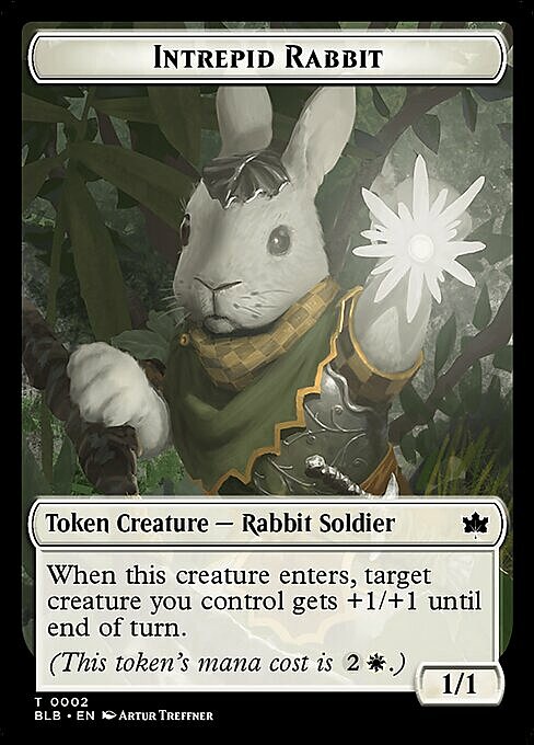 Rabbit // Intrepid Rabbit Card Back