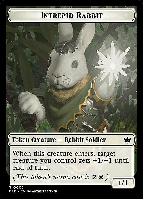 Snail // Intrepid Rabbit Card Back