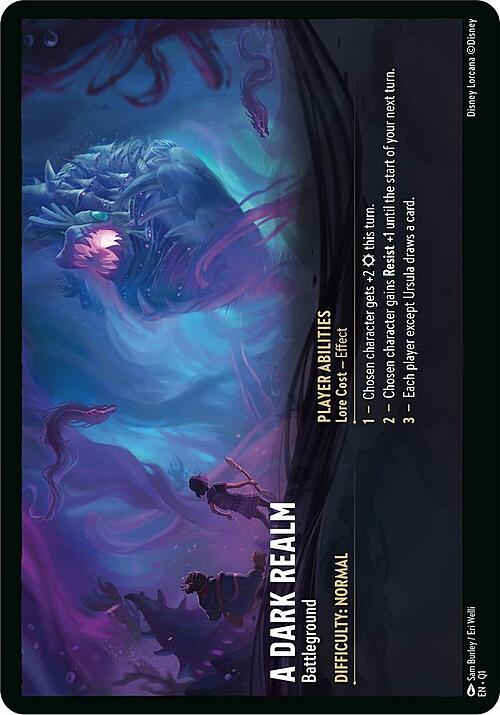 The Encounter // A Dark Realm Card Back