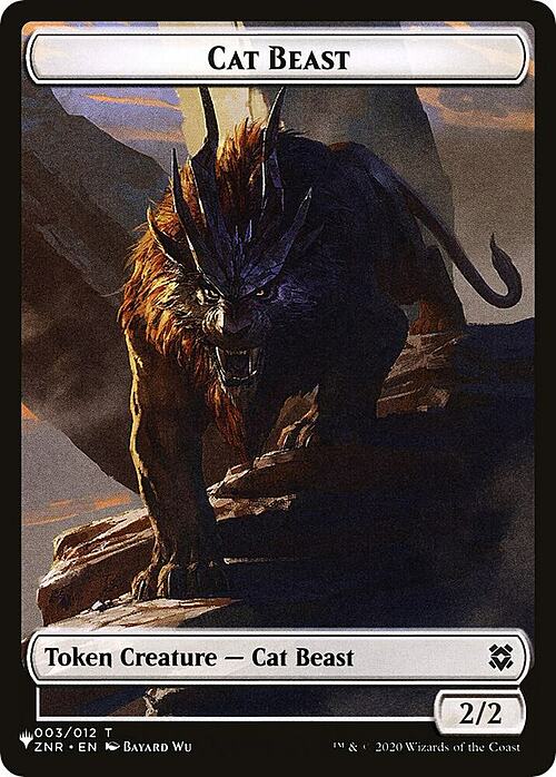 Shapeshifter // Cat Beast Card Back