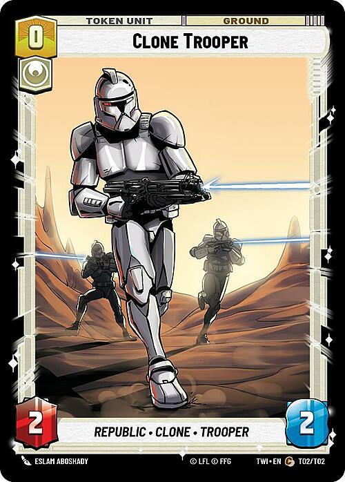 Battle Droid // Clone Trooper Card Back