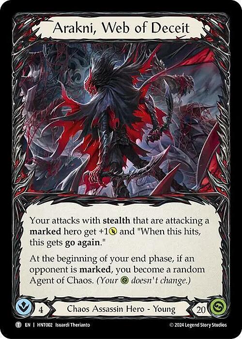 Fang // Arakni, Web of Deceit Card Back