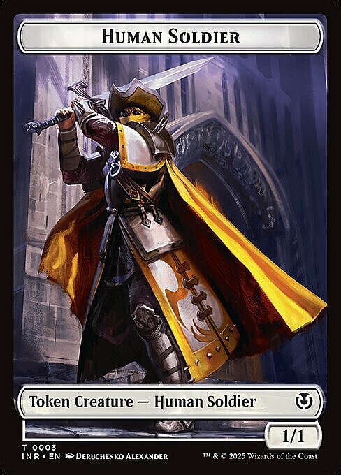 Eldrazi Horror // Human Soldier Card Back