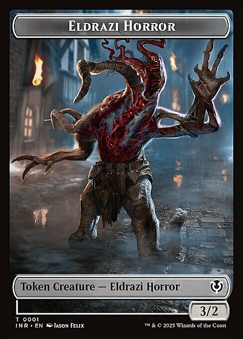 Clue // Eldrazi Horror Card Back