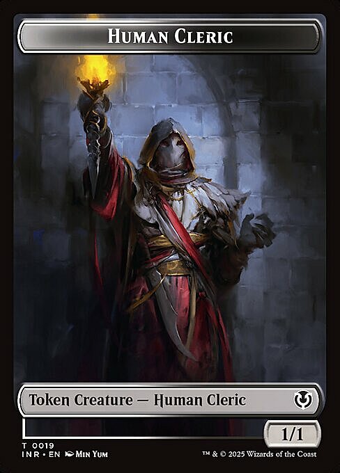 Demon // Human Cleric Card Back