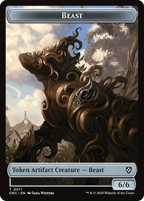 Beast // Construct Card Back