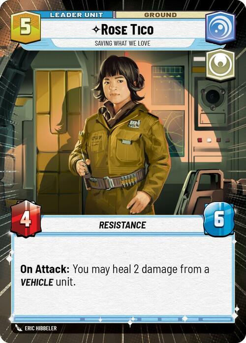 Rose Tico - Saving What We Love Card Back