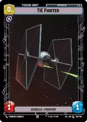 City in the Clouds // TIE Fighter Card Back