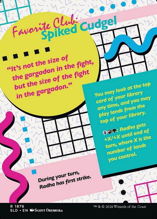 Radha, Heart of Keld Card Back