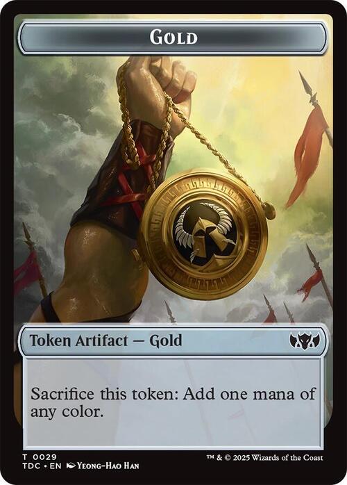 Elemental // Gold Card Back